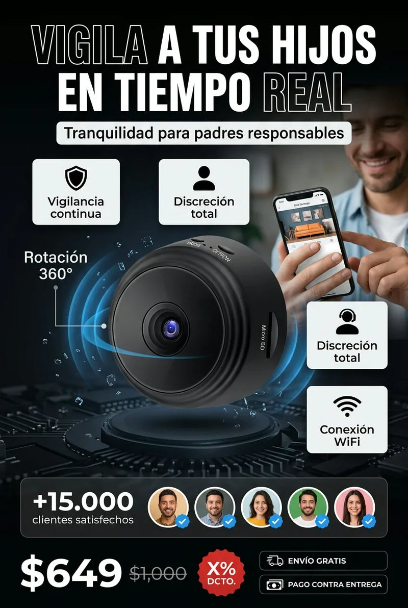 Mini Camara Espia A9